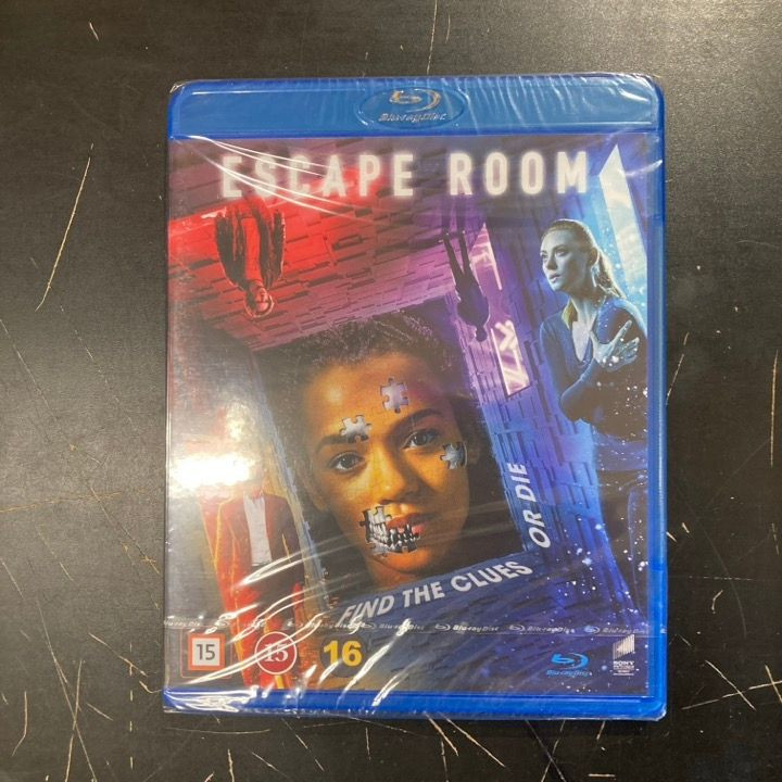 Escape Room Blu-ray (avaamaton) -kauhu-